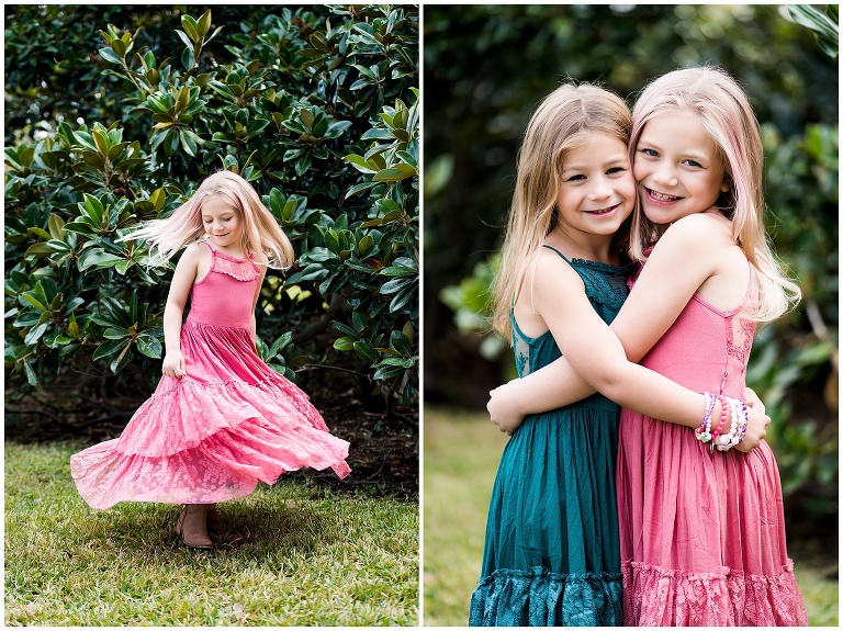 photos of sisters hugging