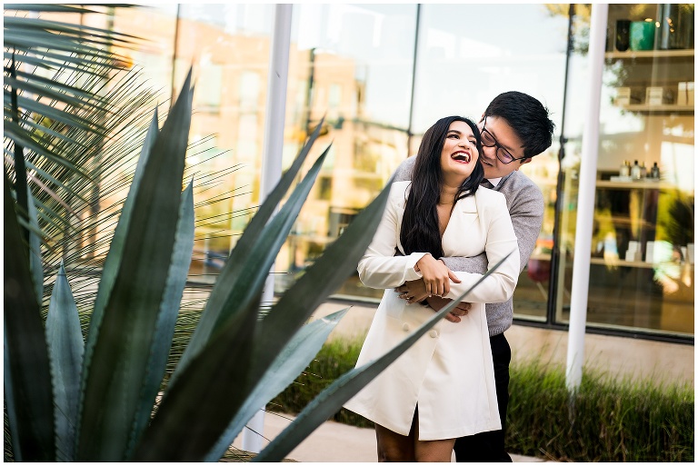 candid engagement poses