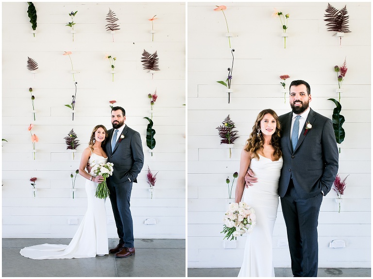 wedding floral walls