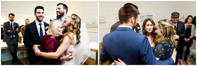wedding photographer capturing emotional candid moments