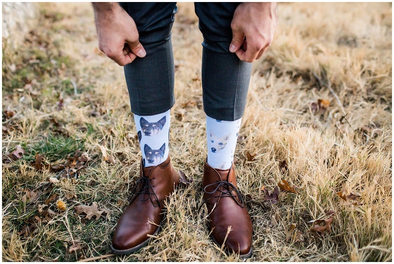custom dog socks