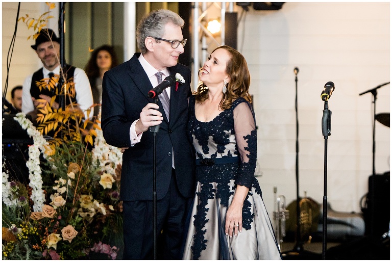 toasts by parents of the bride