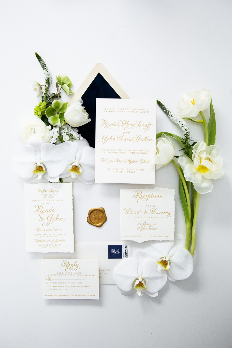 Wedding Invitation Suites for rescheduled wedding