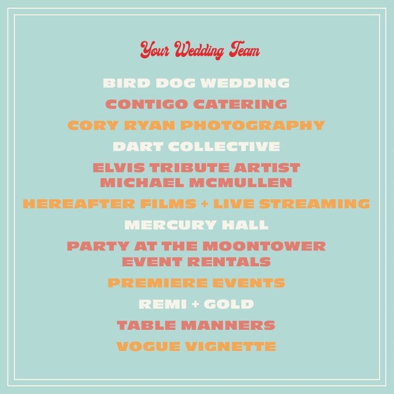Mercury hall weddings