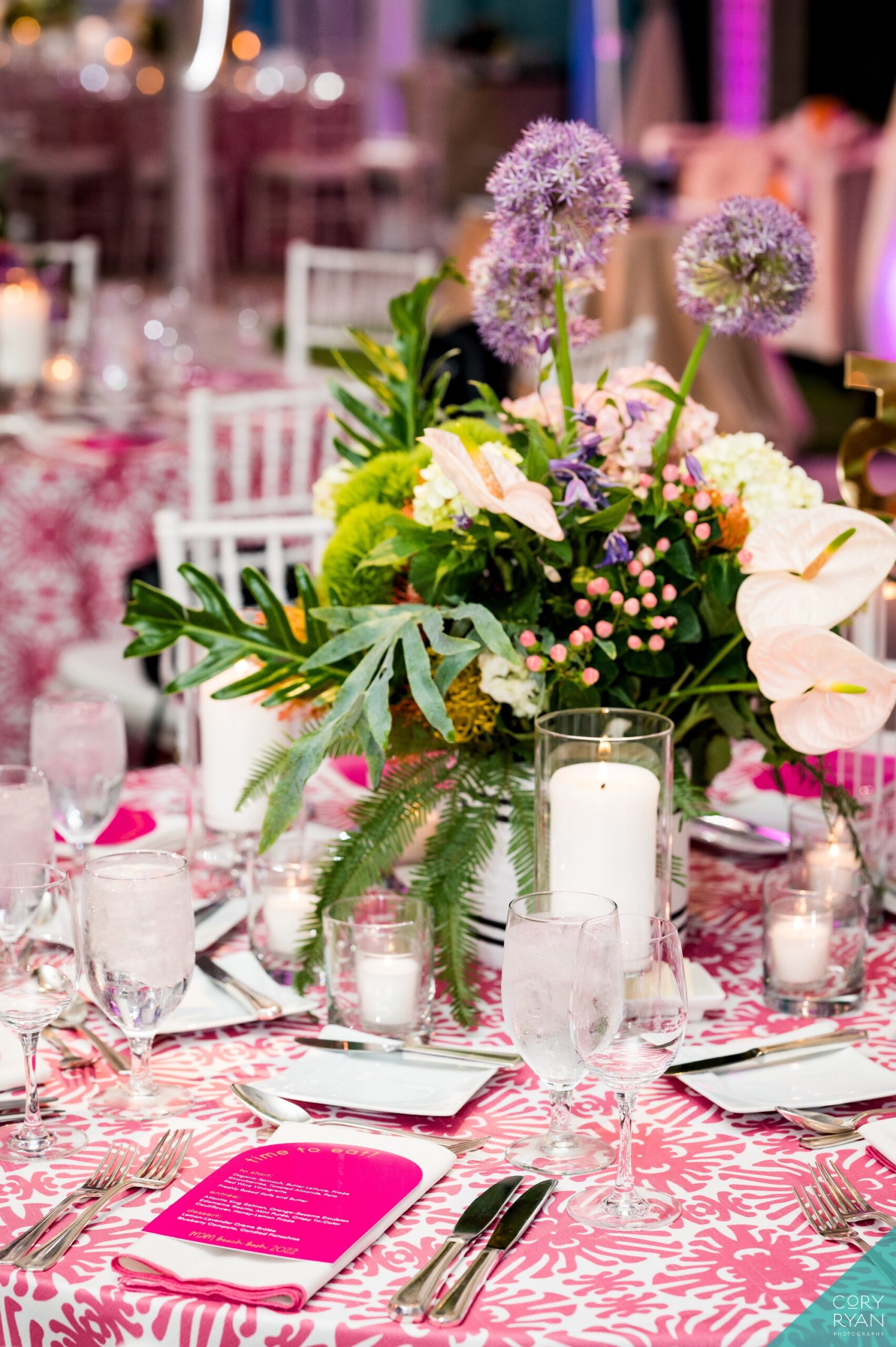 bat mitzvah party ideas; party design