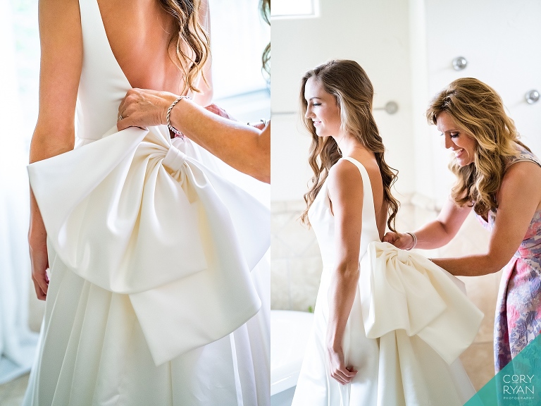 bride and mother photos