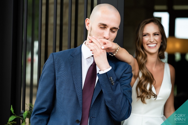wedding first touch