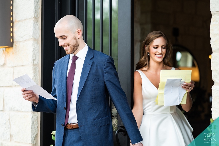 intimate backyard wedding