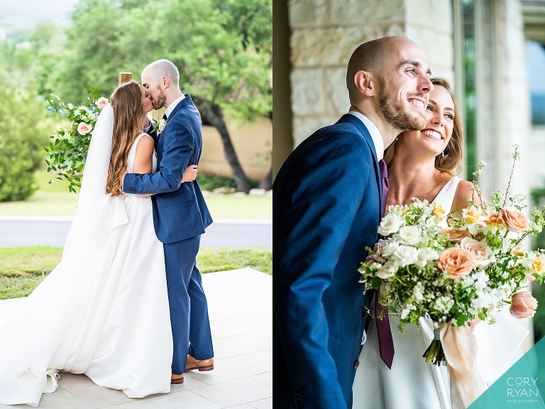 intimate backyard wedding