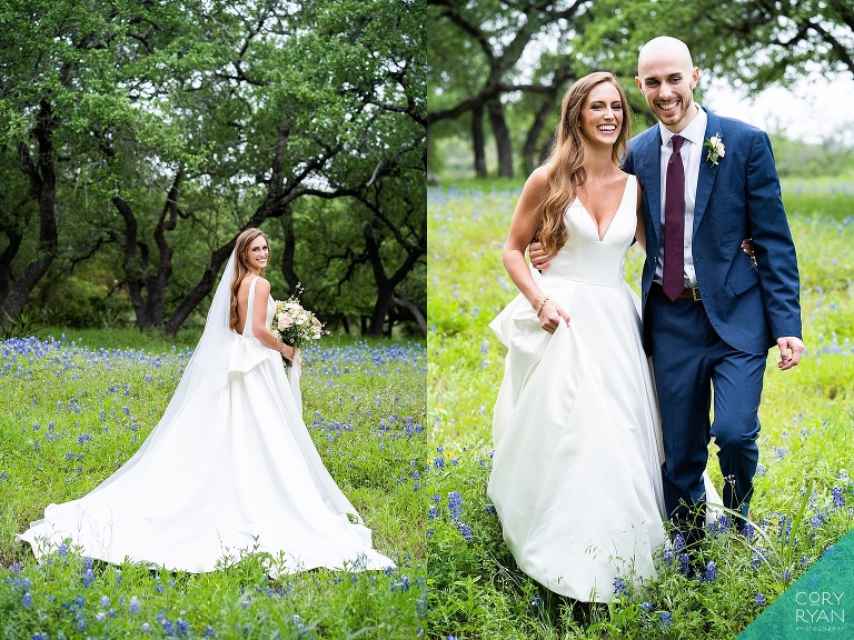 intimate backyard wedding