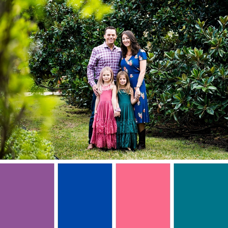outdoor family portraits
