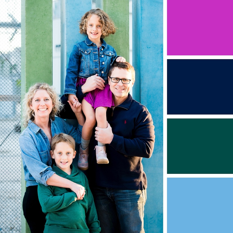 urban family session