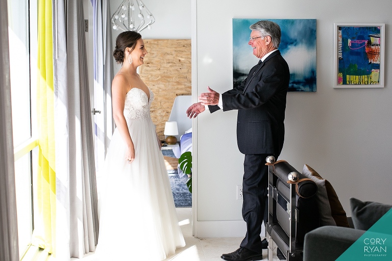 first look with father