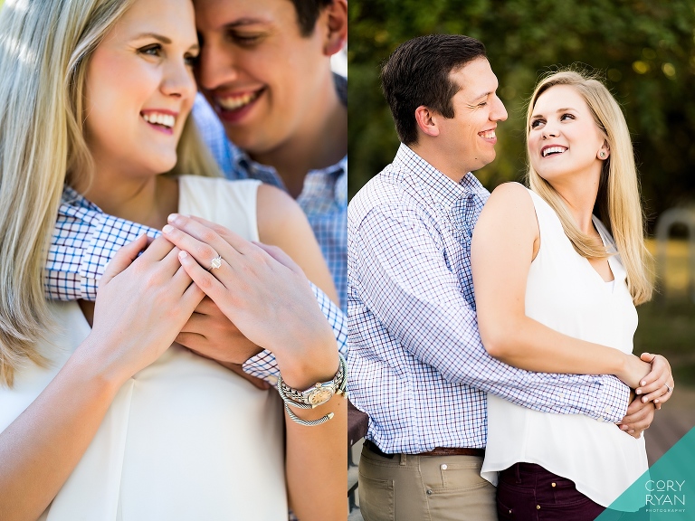 outdoor engagement photos
