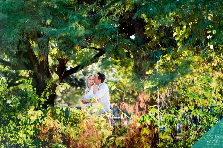 romantic engagement session