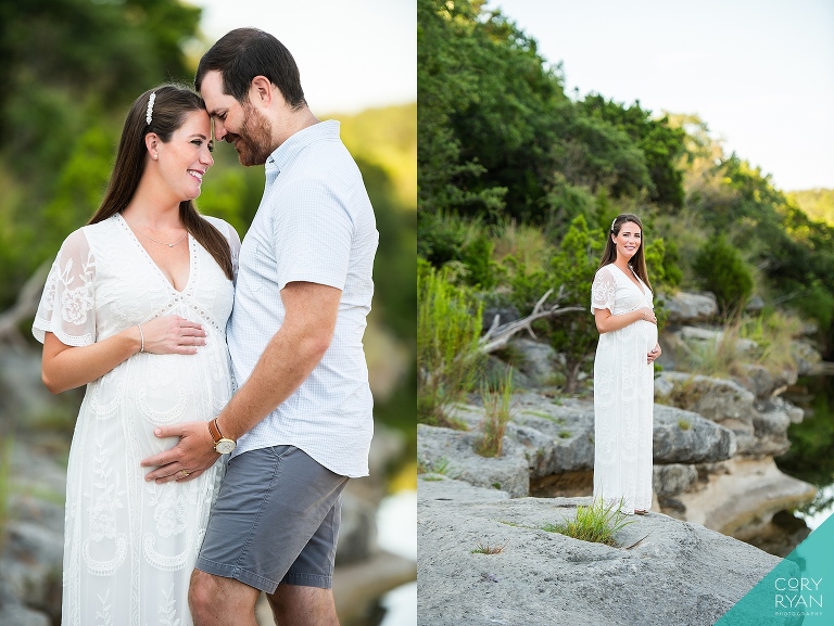 outdoor maternity session