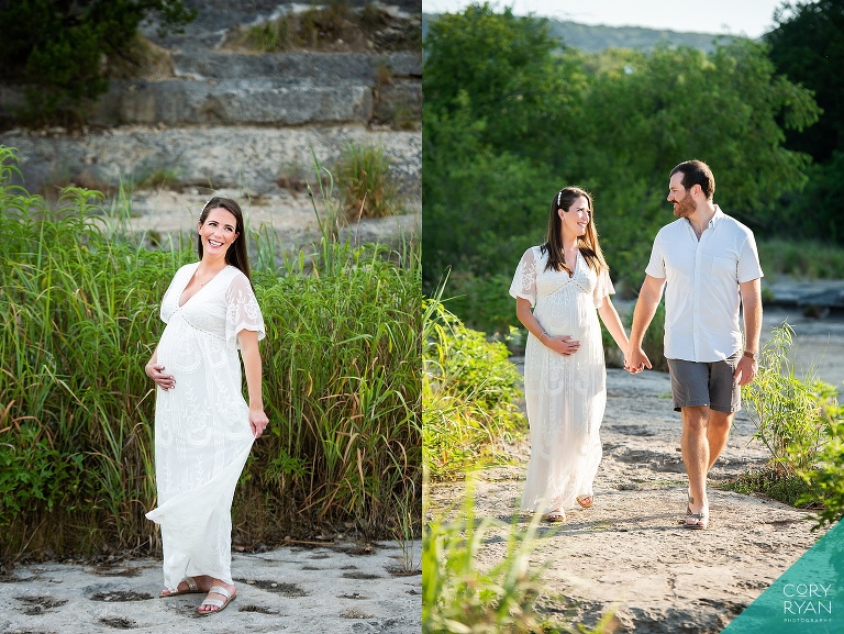 intimate maternity session