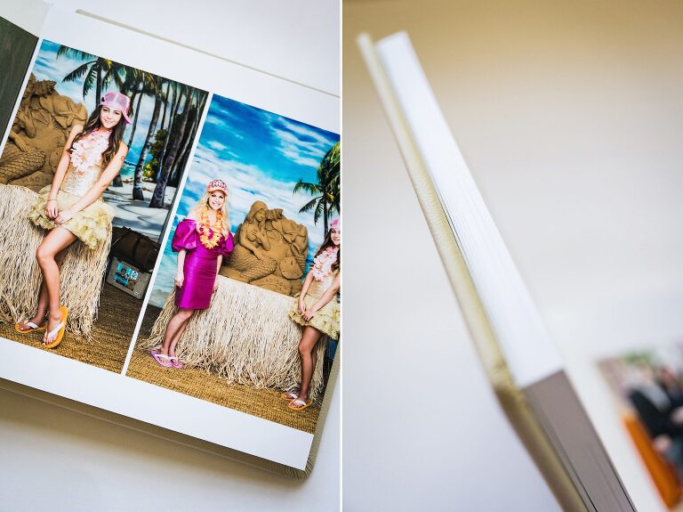 thick luster photo paper pages